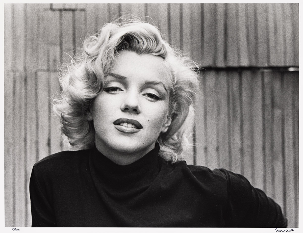 ALFRED EISENSTAEDT (1898-1995) Marilyn Monroe.